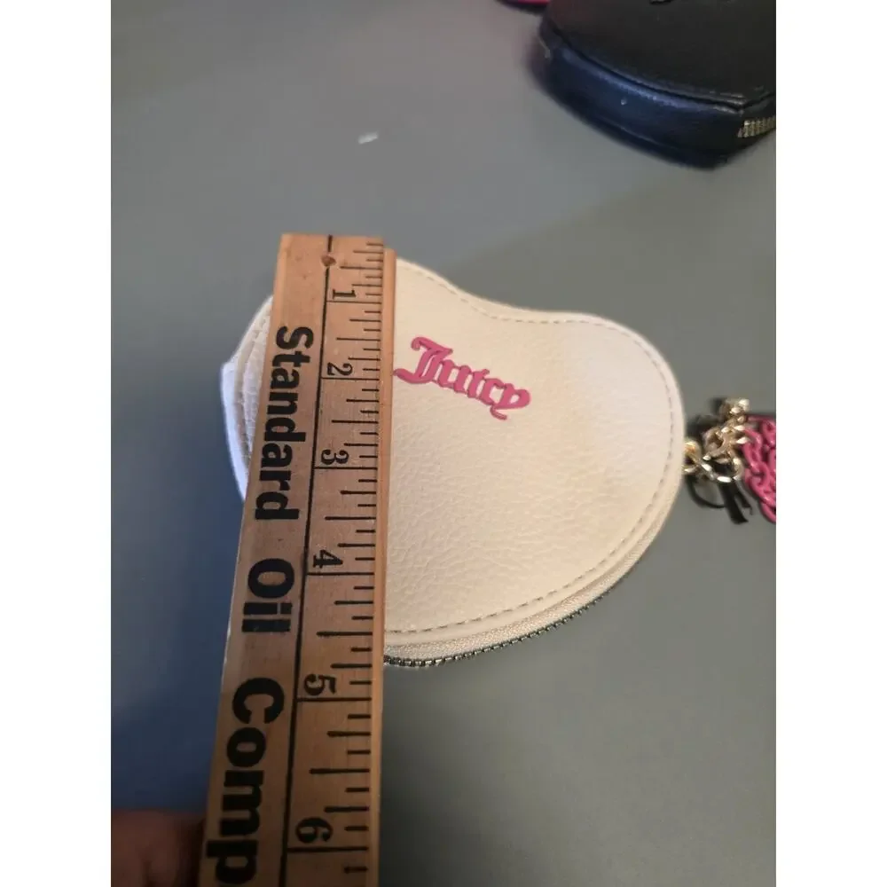 Juicy Couture Sandstone Can't Tame Her Heart Wallet Chain Wristlet NWT